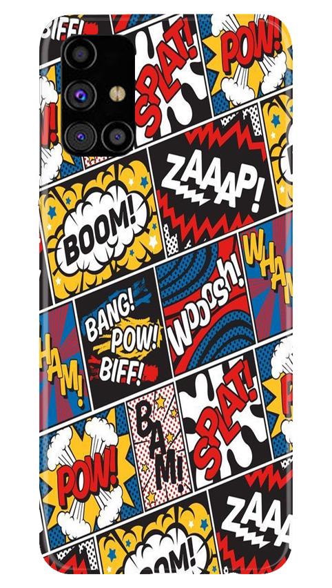 Boom Mobile Back Case for Samsung Galaxy M31s (Design - 302)
