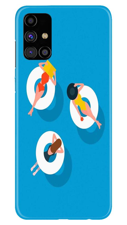 Girlish Mobile Back Case for Samsung Galaxy M31s (Design - 306)