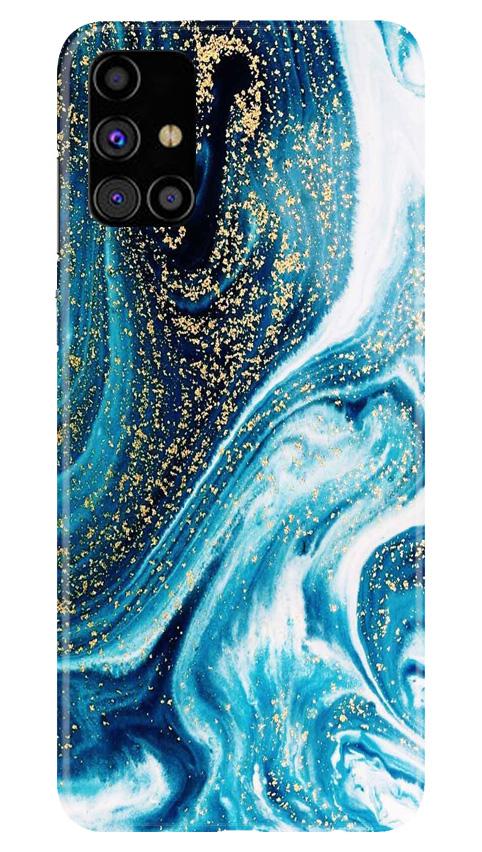 Marble Texture Mobile Back Case for Samsung Galaxy M31s (Design - 308)