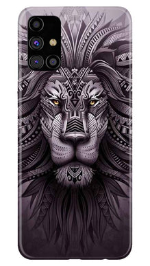 Lion Mobile Back Case for Samsung Galaxy M31s (Design - 315)
