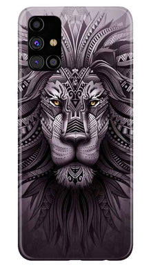 Lion Mobile Back Case for Samsung Galaxy M51 (Design - 315)
