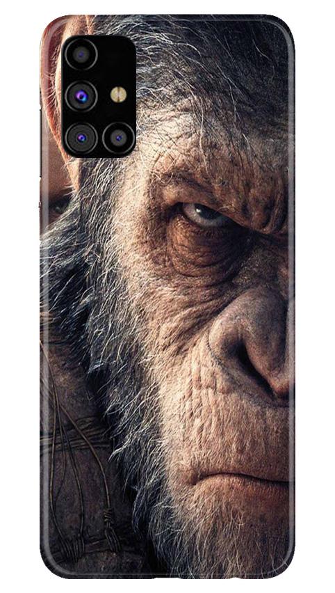 Angry Ape Mobile Back Case for Samsung Galaxy M31s (Design - 316)