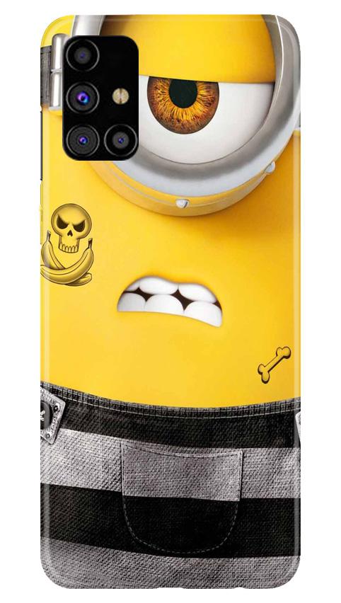 Minion Mobile Back Case for Samsung Galaxy M31s (Design - 324)