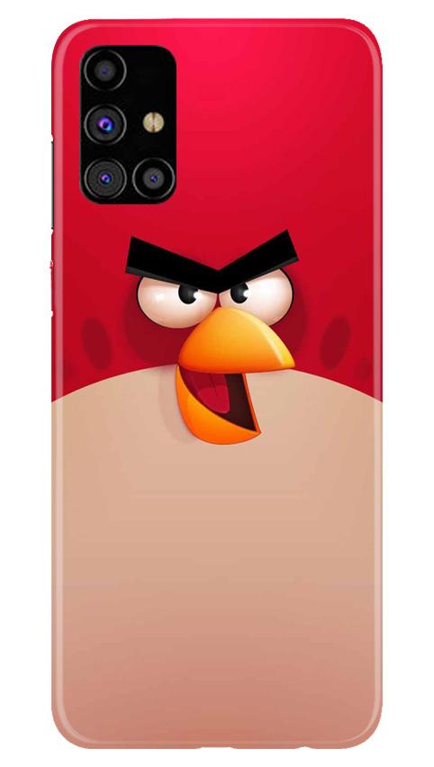 Angry Bird Red Mobile Back Case for Samsung Galaxy M31s (Design - 325)