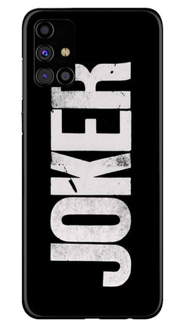 Joker Mobile Back Case for Samsung Galaxy M31s (Design - 327)