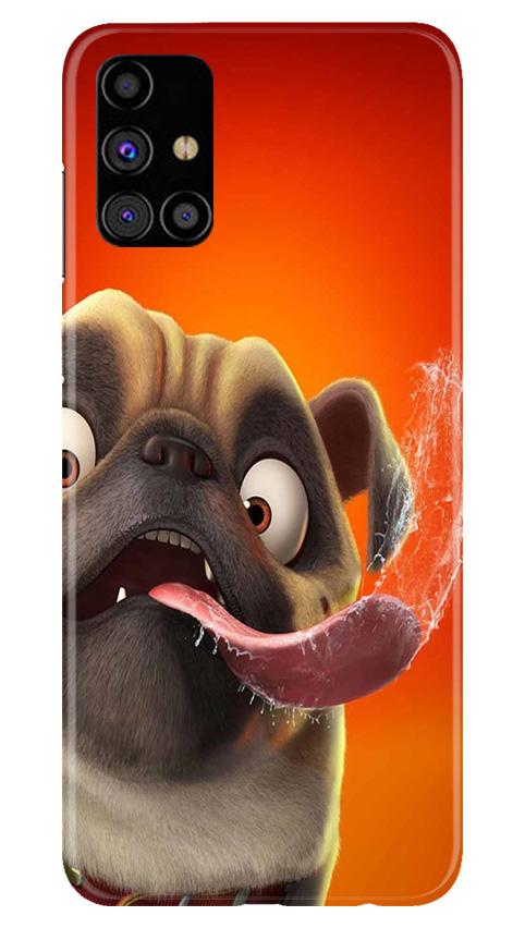 Dog Mobile Back Case for Samsung Galaxy M31s (Design - 343)