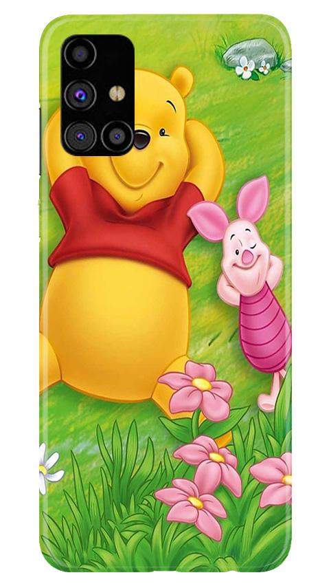 Winnie The Pooh Mobile Back Case for Samsung Galaxy M31s (Design - 348)