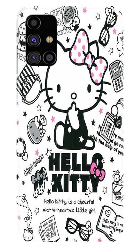 Hello Kitty Mobile Back Case for Samsung Galaxy M31s (Design - 361)