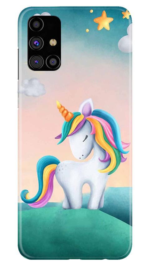 Unicorn Mobile Back Case for Samsung Galaxy M31s (Design - 366)