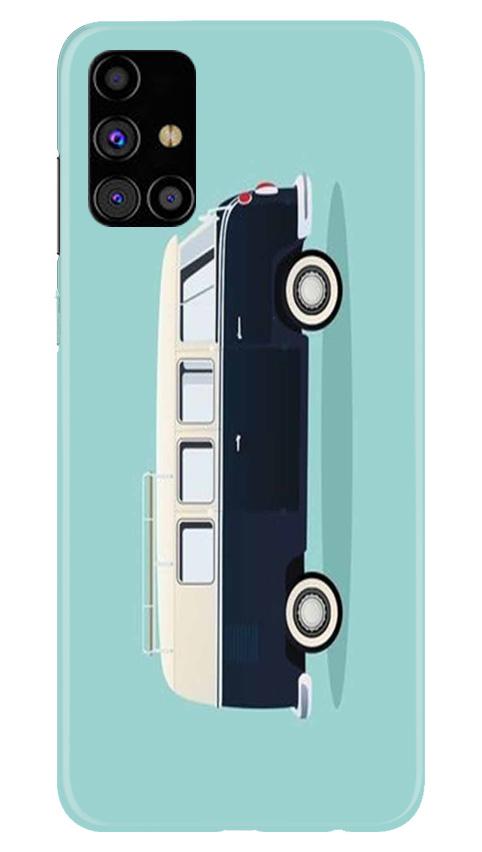 Travel Bus Mobile Back Case for Samsung Galaxy M31s (Design - 379)