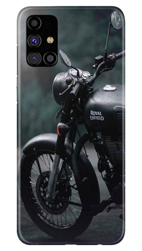 Royal Enfield Mobile Back Case for Samsung Galaxy M31s (Design - 380)