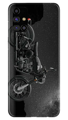 Royal Enfield Mobile Back Case for Samsung Galaxy M31s (Design - 381)