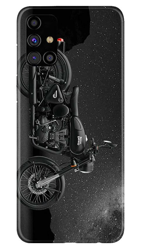 Royal Enfield Mobile Back Case for Samsung Galaxy M31s (Design - 381)