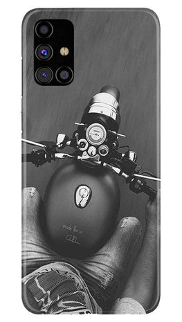 Royal Enfield Mobile Back Case for Samsung Galaxy M31s (Design - 382)