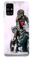 Biker Mobile Back Case for Samsung Galaxy M31s (Design - 383)