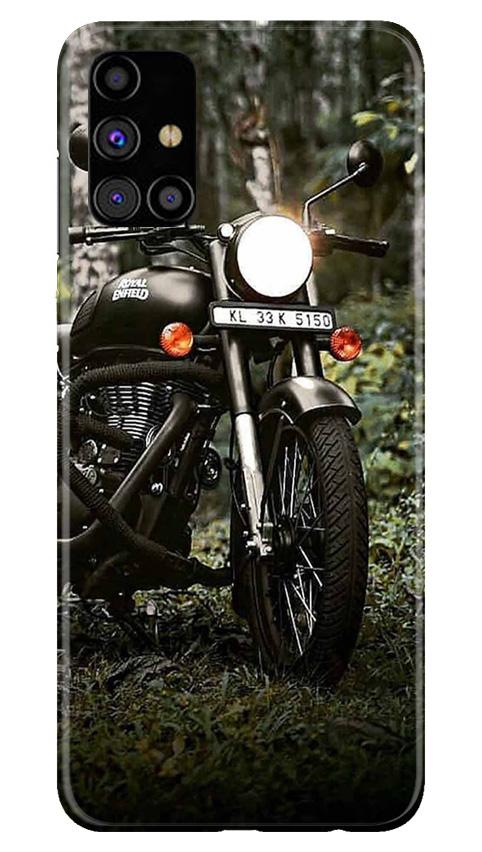 Royal Enfield Mobile Back Case for Samsung Galaxy M31s (Design - 384)
