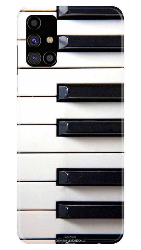Piano Mobile Back Case for Samsung Galaxy M31s (Design - 387)
