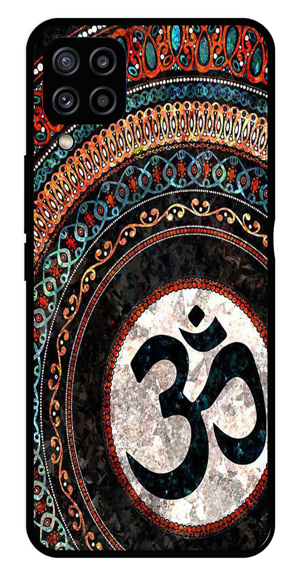 Oum Design Metal Mobile Case for Samsung Galaxy M32 4G   (Design No -15)