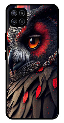 Owl Design Metal Mobile Case for Samsung Galaxy M32 4G