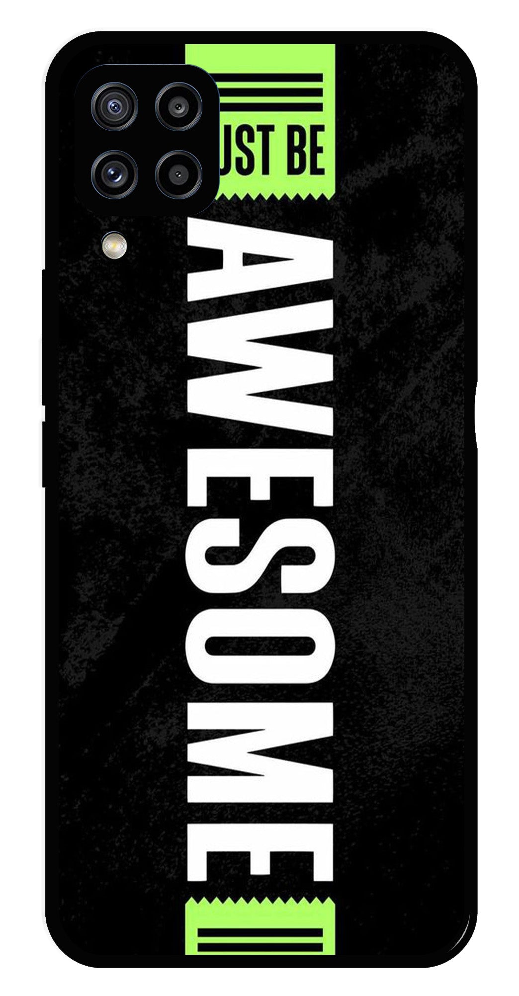 Awesome Metal Mobile Case for Samsung Galaxy M32 4G   (Design No -33)