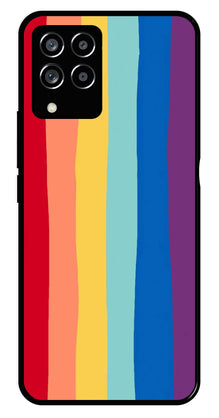 Rainbow MultiColor Metal Mobile Case for Samsung Galaxy M33 5G