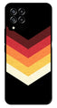 MultiColor Arrow Metal Mobile Case for Samsung Galaxy M33 5G   (Design No -04)