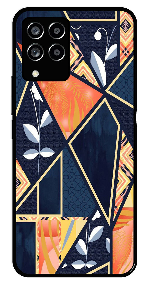 Marble Design Metal Mobile Case for Samsung Galaxy M53 5G   (Design No -07)