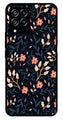 Floral Pattern Metal Mobile Case for Samsung Galaxy M53 5G   (Design No -10)