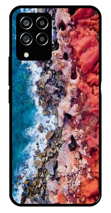 Sea Shore Metal Mobile Case for Samsung Galaxy M33 5G