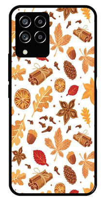 Autumn Leaf Metal Mobile Case for Samsung Galaxy M33 5G