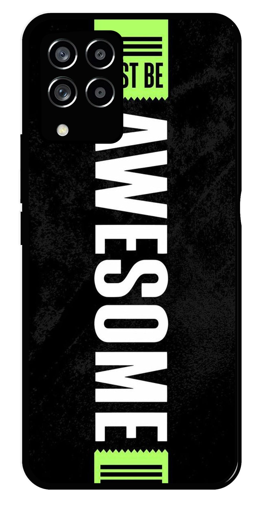 Awesome Metal Mobile Case for Samsung Galaxy M33 5G   (Design No -33)