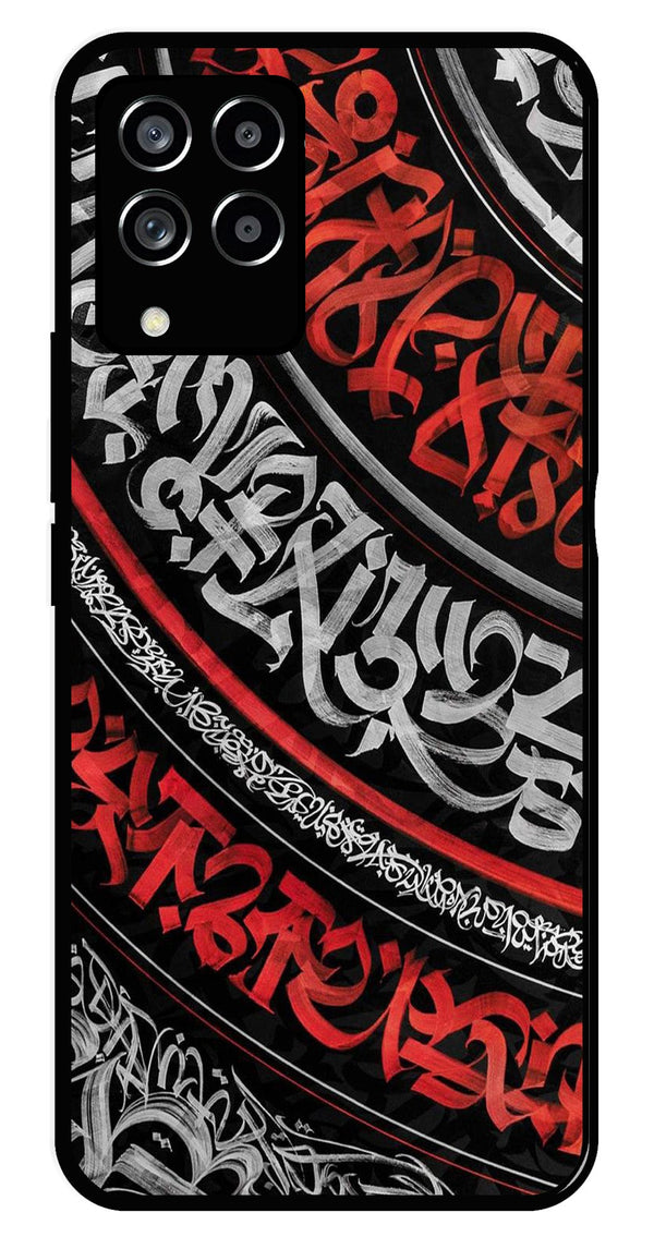 Qalander Art Metal Mobile Case for Samsung Galaxy M33 5G   (Design No -49)