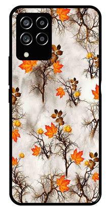Autumn leaves Metal Mobile Case for Samsung Galaxy M53 5G