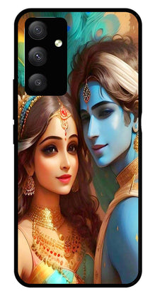 Lord Radha Krishna Metal Mobile Case for Samsung Galaxy F54
