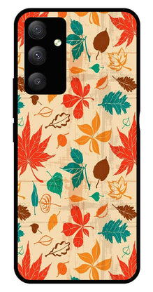 Leafs Design Metal Mobile Case for Samsung Galaxy F54