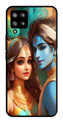 Lord Radha Krishna Metal Mobile Case for Samsung Galaxy M42 5G