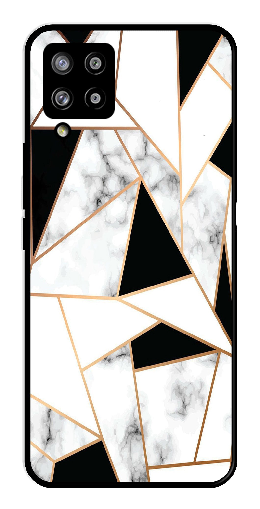 Marble Design2 Metal Mobile Case for Samsung Galaxy M42 5G   (Design No -08)