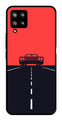 Car Lover Metal Mobile Case for Samsung Galaxy M42 5G   (Design No -21)
