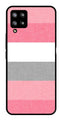 Pink Pattern Metal Mobile Case for Samsung Galaxy A42 5G   (Design No -23)
