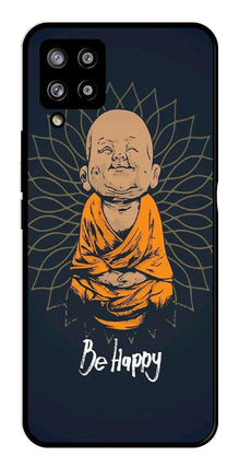 Be Happy Metal Mobile Case for Samsung Galaxy A42 5G