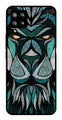 Lion Pattern Metal Mobile Case for Samsung Galaxy A42 5G   (Design No -40)