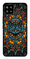 Owl Pattern Metal Mobile Case for Samsung Galaxy A42 5G   (Design No -42)