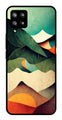 MultiColor Pattern Metal Mobile Case for Samsung Galaxy A42 5G   (Design No -43)