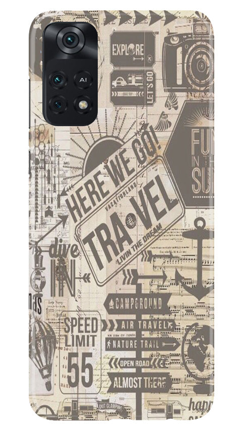 Travel Case for Poco M4 Pro 4G  (Design - 104)