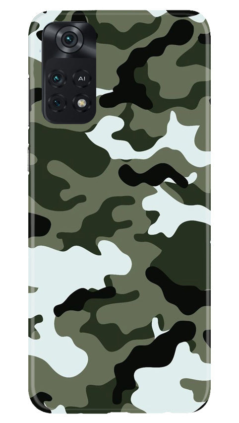 Army Camouflage Case for Poco M4 Pro 4G  (Design - 108)