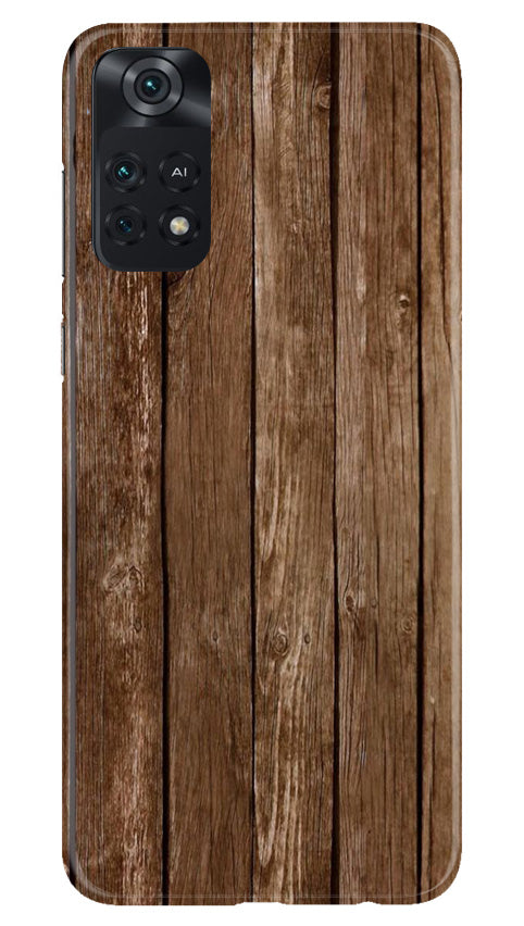 Wooden Look Case for Poco M4 Pro 4G  (Design - 112)