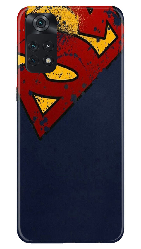 Superman Superhero Case for Poco M4 Pro 4G  (Design - 125)