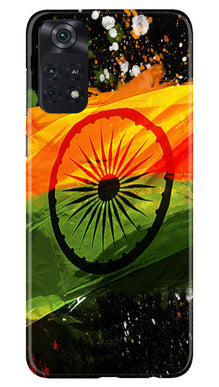 Indian Flag Mobile Back Case for Poco M4 Pro 4G  (Design - 137)