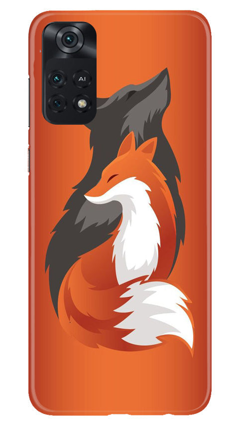 Wolf  Case for Poco M4 Pro 4G (Design No. 193)