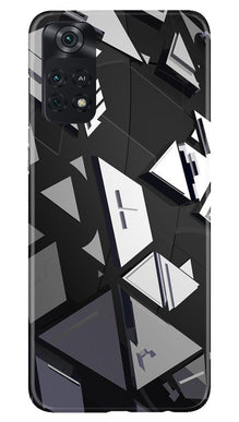 Modern Art Mobile Back Case for Poco M4 Pro 4G (Design - 199)